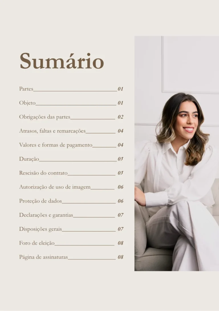 modelos de contrato legal design muminhake advocacia