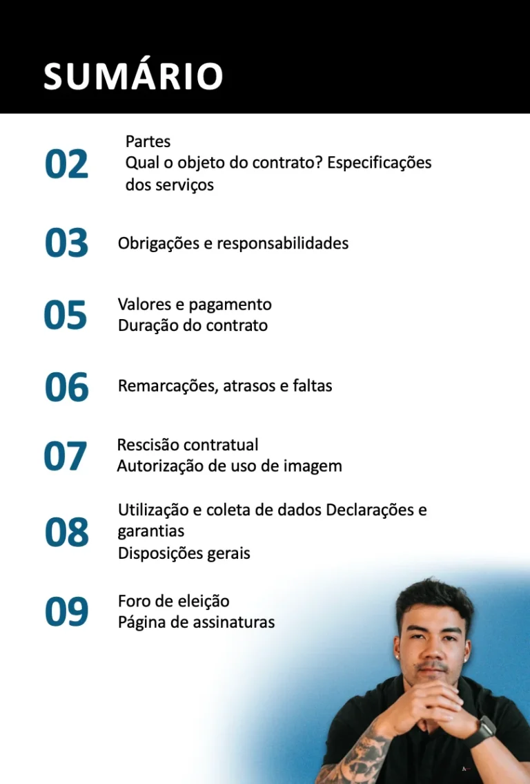 modelos de contrato legal design muminhake advocacia